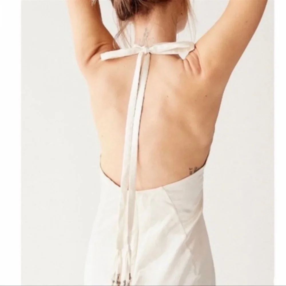 Brenda Knight For Free People RawHem Satin Dress - Picture 5 of 14